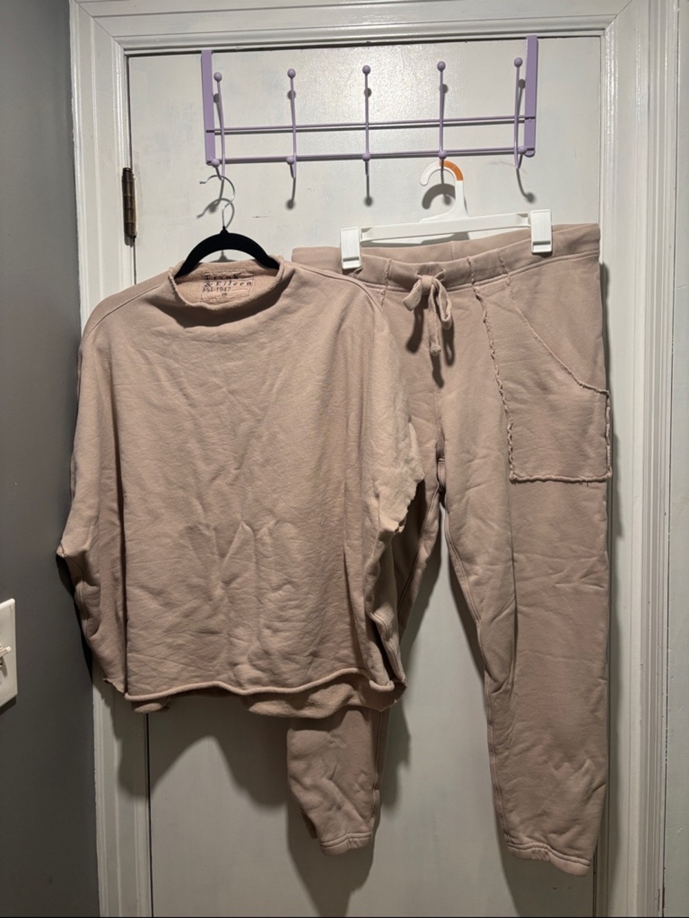 FRANK & EILEEN Eamon jogger capulet fleece travel set